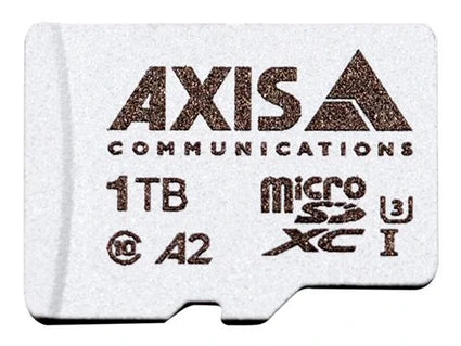 Carte mémoire micro SD Axis Communications AXIS Surveillance - Carte mémoire flash (adaptateur microSDXC vers SD inclus(e)) - 1 To - A2 / UHS-I U3 / Class10 - microSDXC UHS-I - pour AXIS