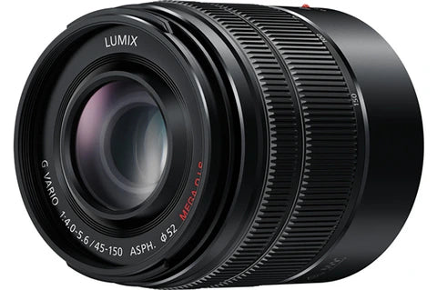 Objectif zoom Panasonic Lumix G 45-150mm f/4,0-5,6 noir