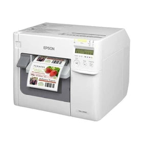 Imprimante d’étiquettes Epson Imprimante d'Etiquette TM C3500 Ethernet Jet d'Encre USB Blanc