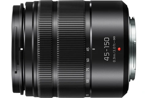 Objectif zoom Panasonic Lumix G 45-150mm f/4,0-5,6 noir