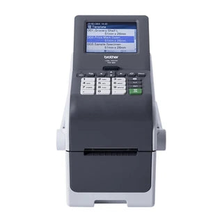 Imprimante photo Brother TD-2350DSAH300 - Imprimante d'étiquettes/de reçus - Noir et blanc - thermique direct - Rouleau (6,3 cm) - 300 ppp - jusqu'à 152.4 mm/sec - Wi-Fi(n),