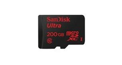 Carte mémoire micro SD Sandisk Ultra - Premium Edition carte mémoire flash (adaptateur microSDXC vers SD inclus(e)) - 200 Go - Class 10 - microSDXC UHS-I