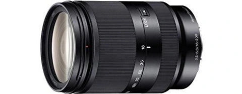 Objectif zoom Sony E 18-200mm f/3,5-6,3 LE noir