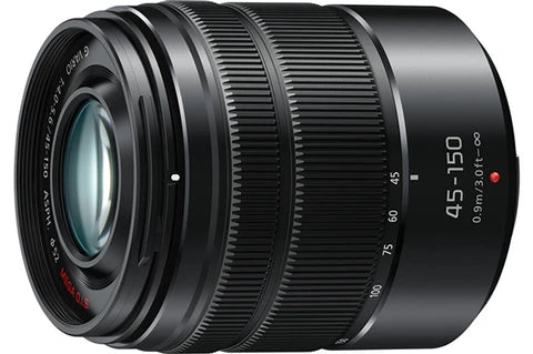 Objectif zoom Panasonic Lumix G 45-150mm f/4,0-5,6 noir
