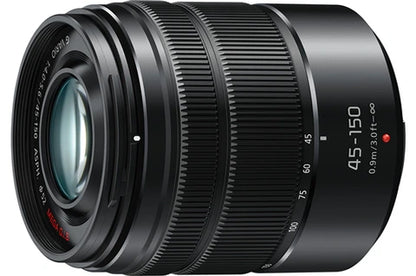 Objectif zoom Panasonic Lumix G 45-150mm f/4,0-5,6 noir
