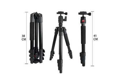 Trépied photo et vidéo GENERIQUE Trépieds photographiques flexibles portables pour téléphone intelligent dslr appareil photo reflex caméscope dv