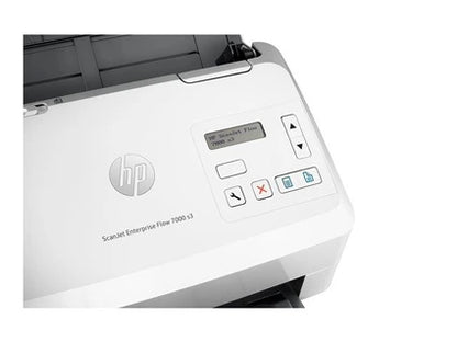 Scanner Hp ScanJet Enterprise Flow 7000 s3 Sheet-feed Scanner - Scanner de documents - Capteur d'images de contact (CIS) - Recto-verso - A4/Legal - 600 dpi x
