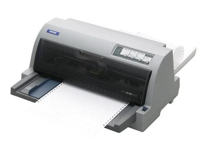 Imprimante de groupe de travail Epson LQ 690 - Imprimante - Noir et blanc - matricielle - 12 cpi - 24 pin - jusqu'à 529 car/sec - parallèle, USB