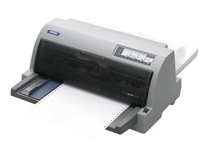 Imprimante de groupe de travail Epson LQ 690 - Imprimante - Noir et blanc - matricielle - 12 cpi - 24 pin - jusqu'à 529 car/sec - parallèle, USB