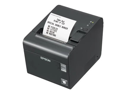 Imprimante à reçu Epson TM L90LF - Imprimante de reçus - thermique en ligne - Rouleau (7,95 cm) - 203 x 203 ppp - jusqu'à 170 mm/sec - USB 2.0, série - outil de coupe -
