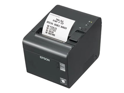 Imprimante à reçu Epson TM L90LF - Imprimante de reçus - thermique en ligne - Rouleau (7,95 cm) - 203 x 203 ppp - jusqu'à 170 mm/sec - USB 2.0, série - outil de coupe -