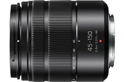 Objectif zoom Panasonic Lumix G 45-150mm f/4,0-5,6 noir