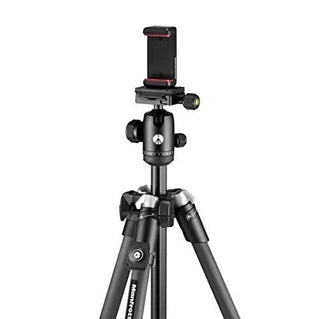 Trépied photo et vidéo Vitec Group Manfrotto Element MII Trépied pour Appareil Photo en Carbone avec Rotule et Bluetooth, Support pour Smartphone et Téléphone, Stabilisateur pour