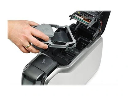 Imprimante de cartes plastiques Zebra technologies Zebra ZC300 - Imprimante cartes plastiques - couleur - Recto-verso - sublimation thermique/transfert thermique - CR-80 Card (85.6 x 54 mm) - 300 ppp