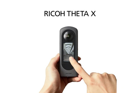 Caméra sport Ricoh THETA X 360 avec écran intégré